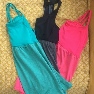 Three Workout Tanks
